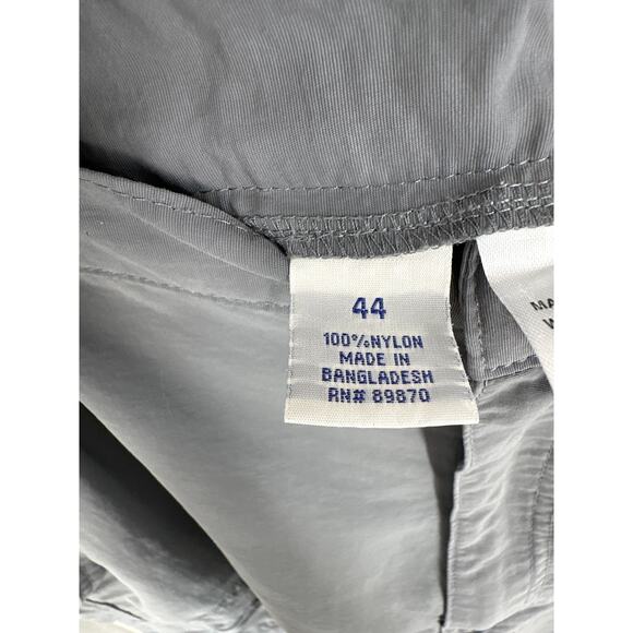 Bimini Bay Fishing Shorts Mens 44 Gray Cargo Camping Hiking Outdoors Performance - Picture 2 of 8